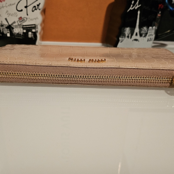 Authentic miumiu Wallet Long Wallet Pink Gold Woman - Picture 13 of 13